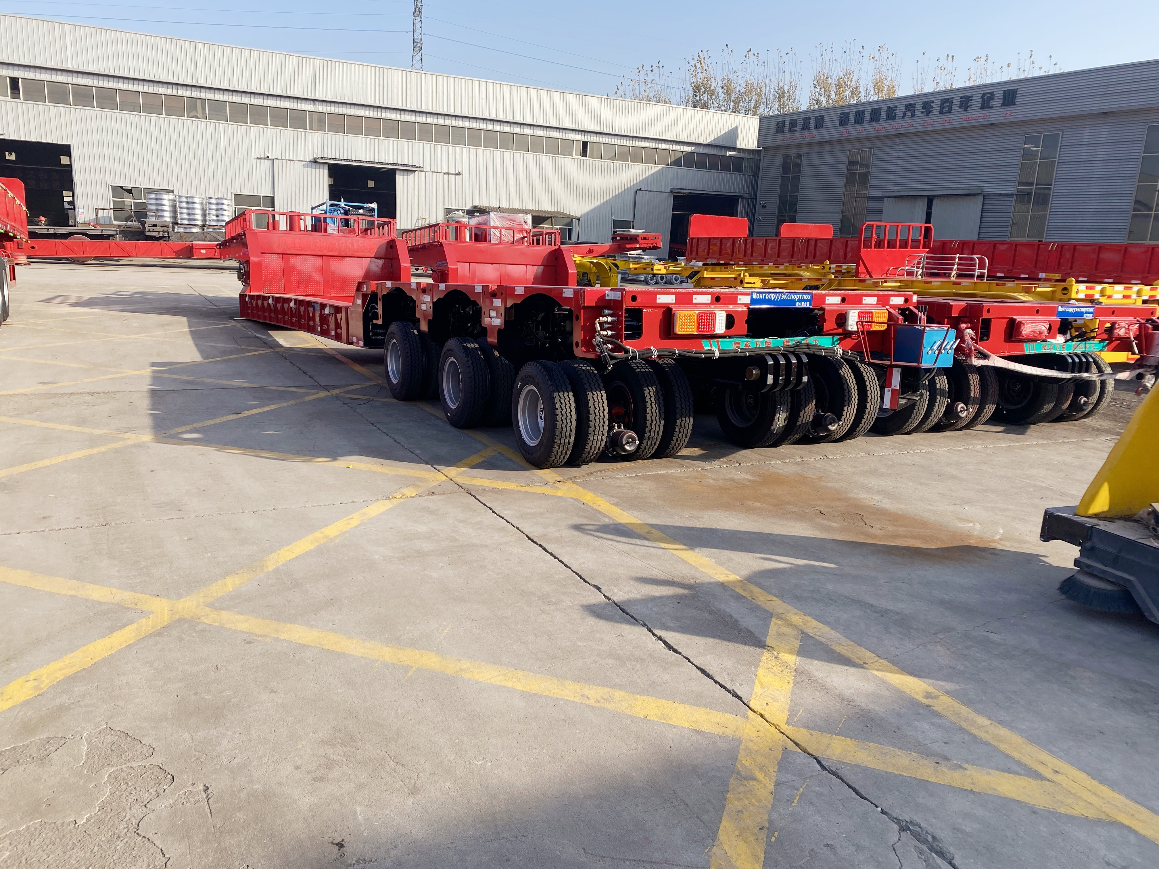 液壓軸線專(zhuān)用車(chē)